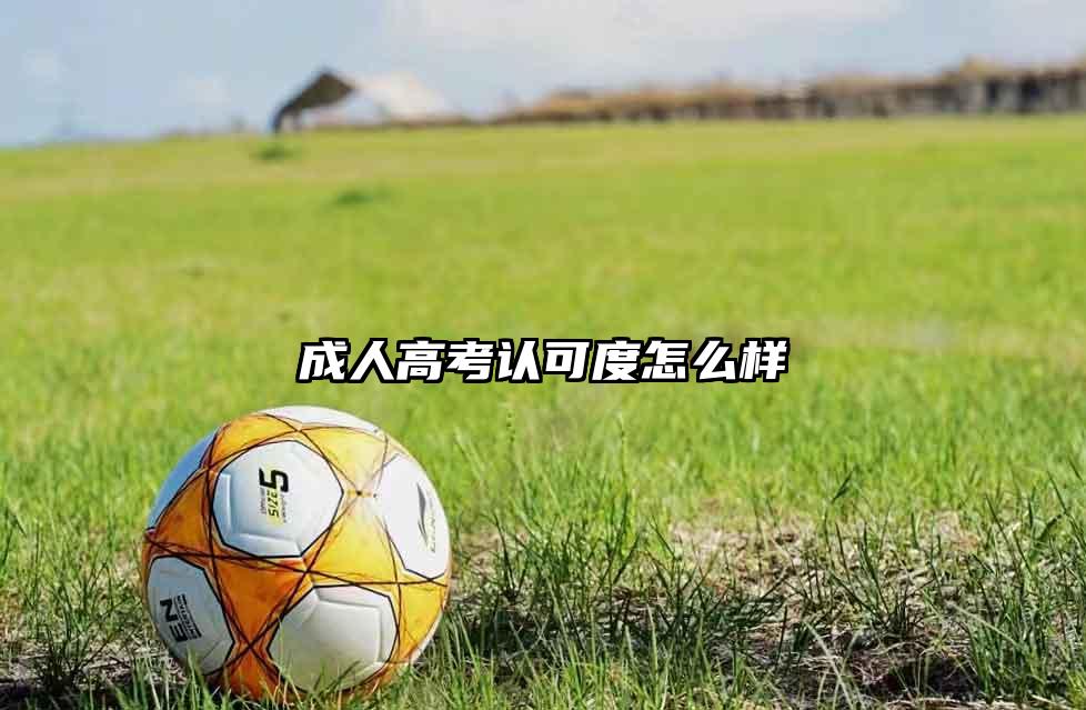 成人高考认可度怎么样