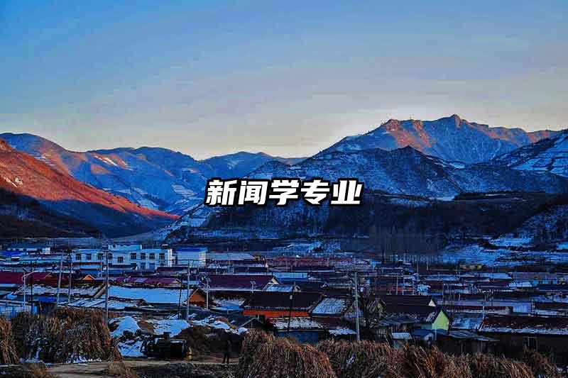 新闻学专业